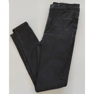 Express Jeans Womens 4 Charcoal Denim Perfect Legging High Rise Skinny Stretch‎